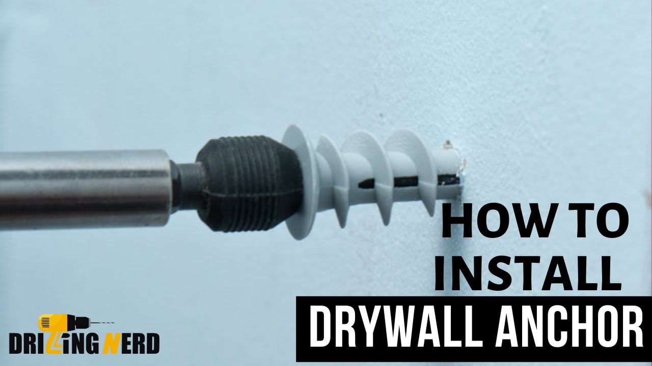 Install Drywall Anchors in 3 Steps [Avoid these Mistakes] - Drilling Nerd