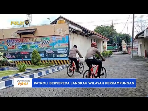 PATROLI BERSEPEDA POLSEK DRIYOREJO POLRES GRESIK WUJUDKAN RASA AMAN
