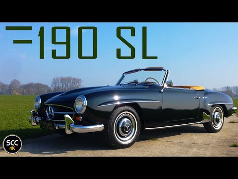 Thumbnail for MERCEDES 190 SL 1960 | 4K | Mercedes-Benz drive in top gear with engine sound | SCC TV by Mercedes-Benz 190 SL