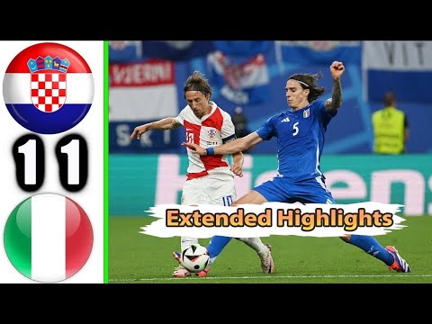 Croatia vs Italy 1-1 - All Goals & Extеndеd Hіghlіghts - Euro 2024