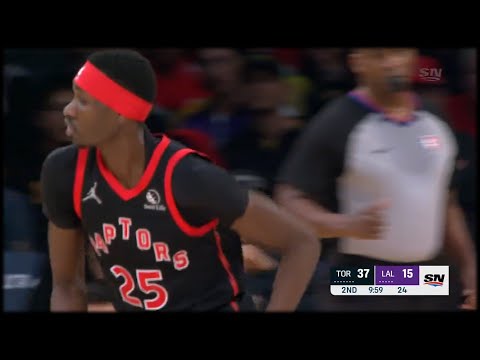 Chris Boucher Nasty Put-Back JAM over Westbrook