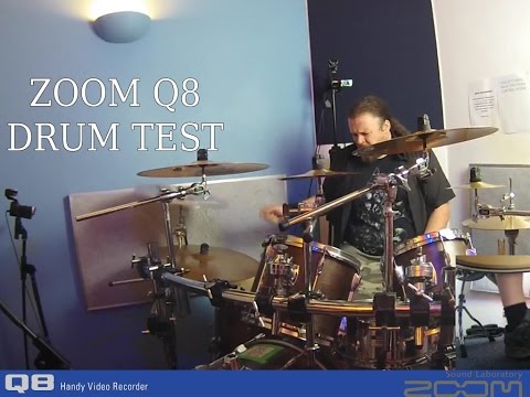 Zoom Q8 - Drum Freestyle (Nick Plews - Aghast)