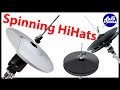 How To Stop A Spinning Hihat (electronic or acoustic cymbals)
