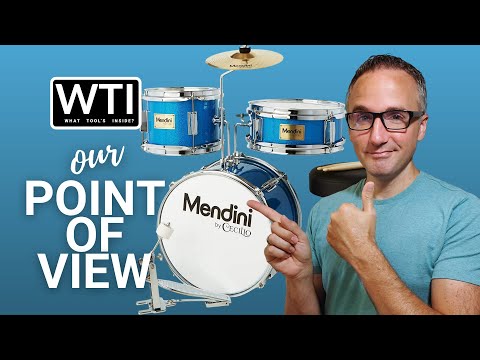 Cecilio Mendini Kids Drum Sets - WTI product video review