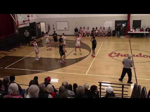 Chardon 8th grade boys basketball vs Eastlake 12/9/25