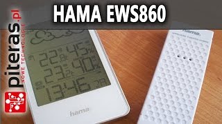 Stacja pogodowa HAMA EWS-860 - Recenzja PL na www.piteras.pl