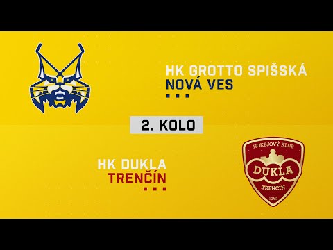 2.kolo HK Grotto Spišská Nová Ves - Dukla Trenčín HIGHLIGHTS