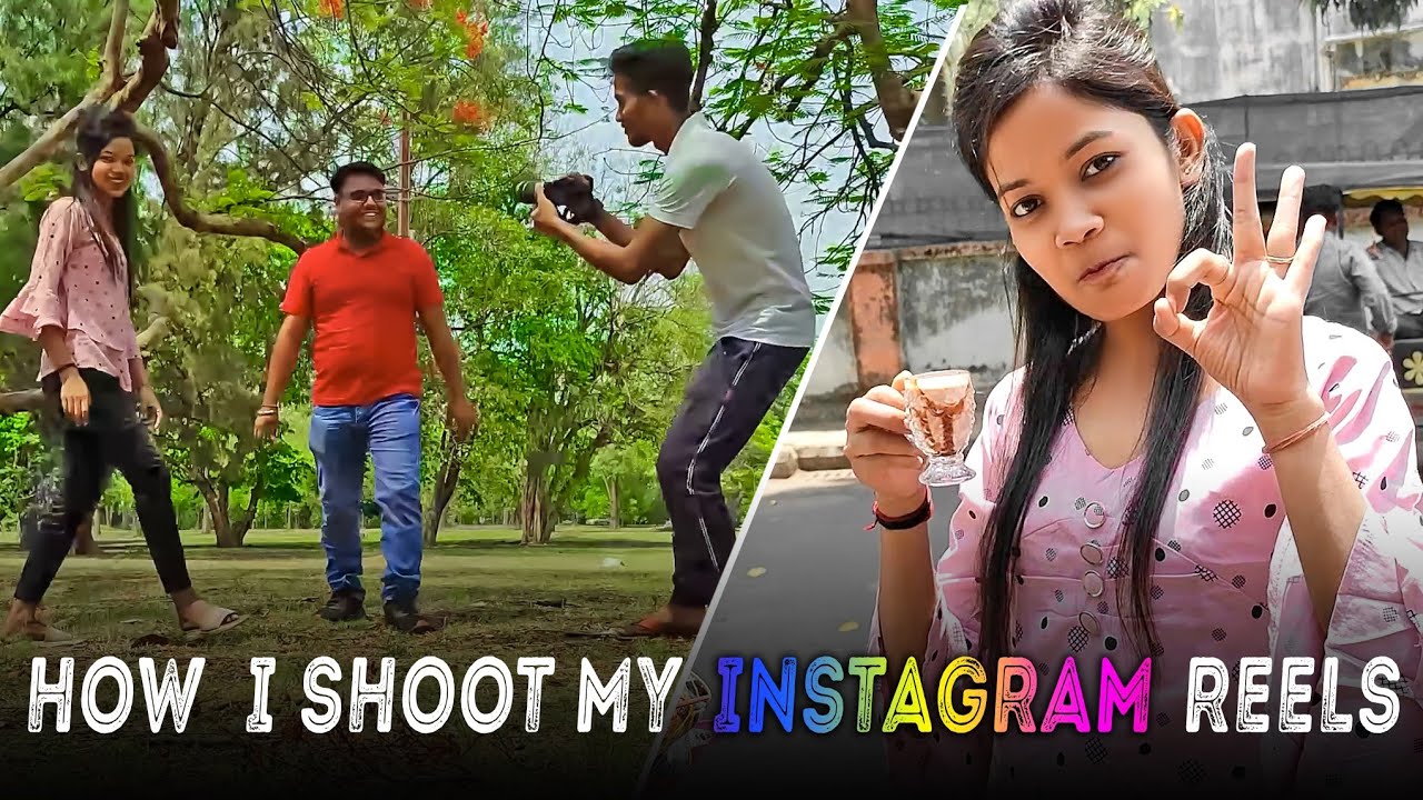 Instagram reels | how i shoot mY Instagram reels 🥳| vidhi mahto