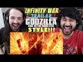 Avengers: Infinity War Trailer (Godzilla: King of the Monsters Style) - REACTION!!!
