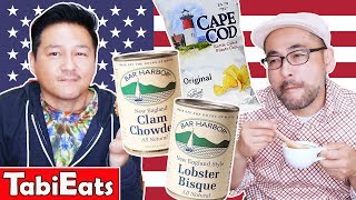 Japanese Try American Food from Boston, Massachusetts