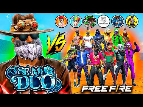 ME ENFRENTÉ A “YOUTUBERS” 💀 EN EL TORNEO DE *SE MI DUO* 🔥 FREE FIRE