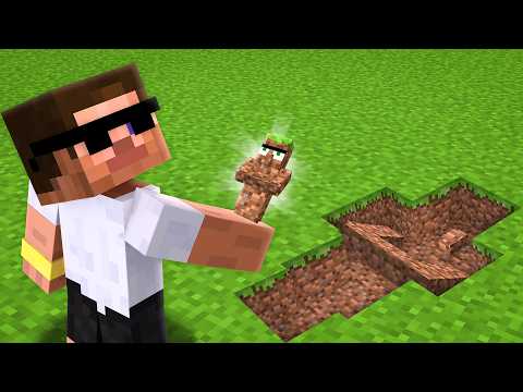 Minecraft But I Can Make Villager of Any Block..