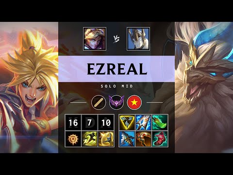 Ezreal Mid vs Galio - VN Master Patch 25.11