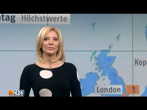 Das N24-Wetter am 11.03.13 mit Miriam Pede