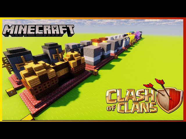 Minecraft: Walls Clash of Clans 🛡️ Minecraft Map