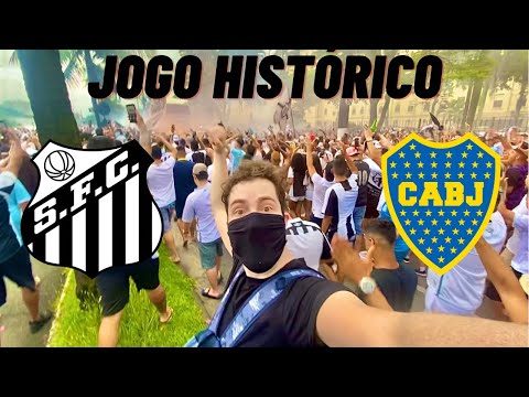 Santos Massacre at Boca - Absurd Celebration by Santos Fans on a Historic Day / Santos vs. Boca