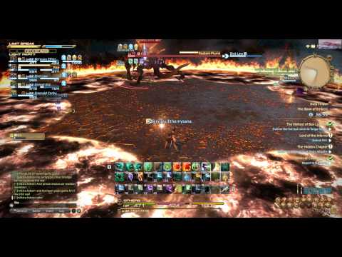 Final Fantasy 14 Online ARR 2.0 - Lvl 22 Ifrit fight