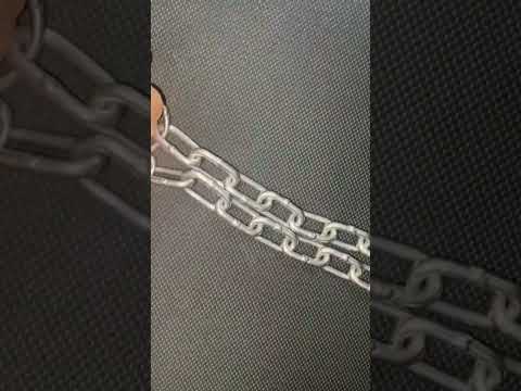 Carabiner 2.55 inch silver stainless steel 6 feet heavy duty...