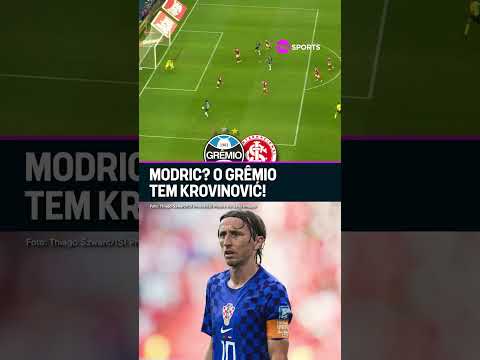 MODRIC DO GRÊMIO? JOGADAÇA E GOL DO KROVINOVIC NO GRE-NAL! #shorts