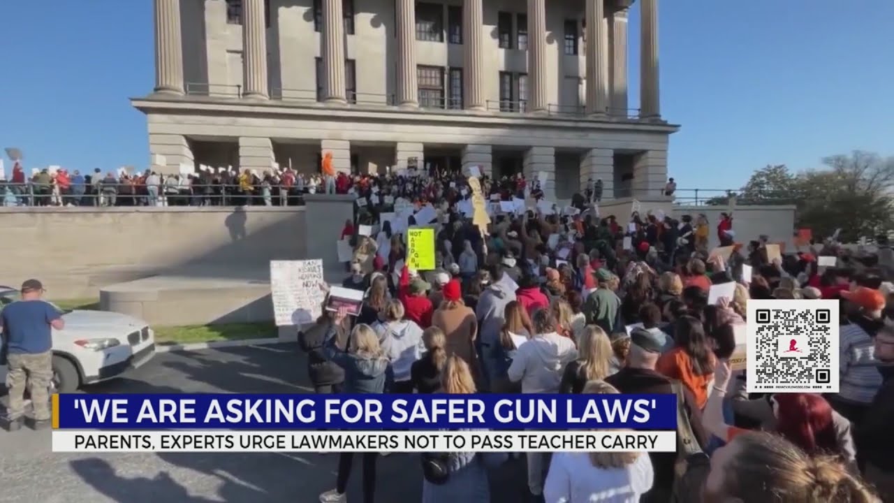 Parents, experts urge TN lawmakers not to pass bill to allow teachers to carry guns