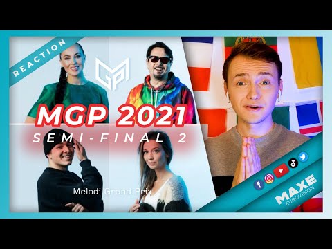 Melodi Grand Prix 2021 | Semi-Final 2 | REACTION | Norway 🇳🇴 (Raylee, Daniel Owen, Maria Solheim...)