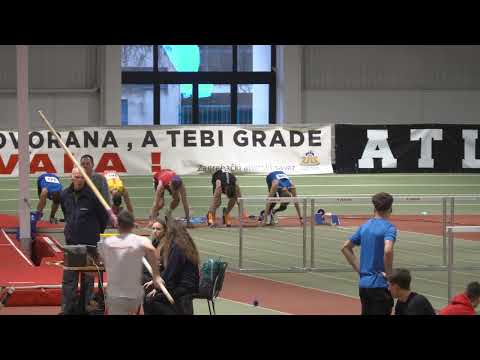 60m prepone [M], FINALE, srebrni Bruno Di Giusto - Dvoransko PH za mlađe seniore i seniorke 2026