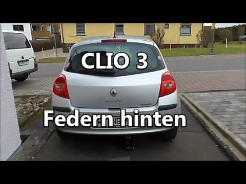 Renault Clio 3 -- Changing rear springs