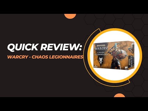 Warcry Chaos Legionnaires -  Unboxing, review, assembly, EXCITEMENT!