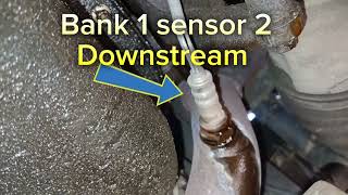 2002 Ford Taurus 3.0L O2 Sensor LOCATIONS