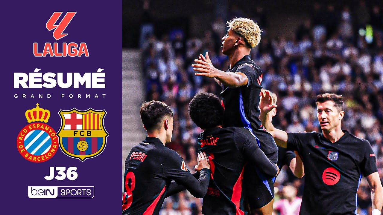 Résumé : Barcelone CHAMPION, Yamal RÉGALE contre l'Espanyol dans le derby !