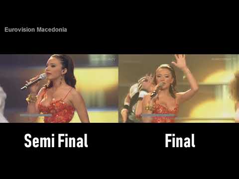 Elena Risteska - Ninanajna / Semi Final vs Final (Eurovision 2006 Macedonia)