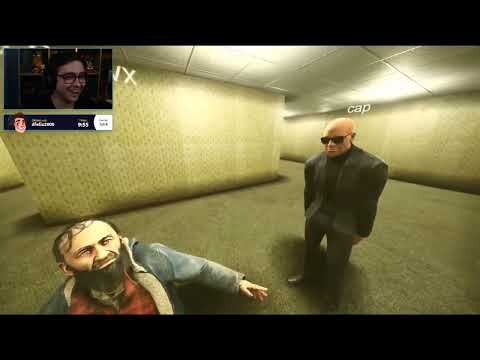 alanzoka jogando Inside the Backrooms com os amigos  REAGINDO  [ créditos AlanU ]