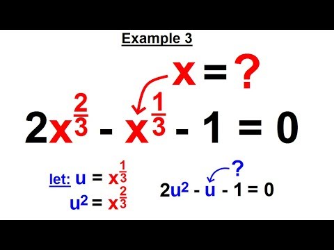 Algebra Ch 28 Quadratic Equation Special Types 1 of 8 Introduction