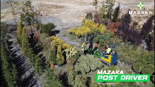 Купить столбостав Mazaka Mazaka Post Driver - Изображение 4 | Agroline KZ Новый столбостав Mazaka Mazaka Post Driver | Изображение 4 - Agroline