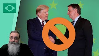 TRUMP pode VIR ao BRASIL para SE ENCONTRAR com BOLSONARO... EU ACHO extremamente IMPROVÁVEL