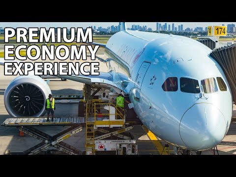 YouTube thumbnail for Air Canada Boeing 787-9