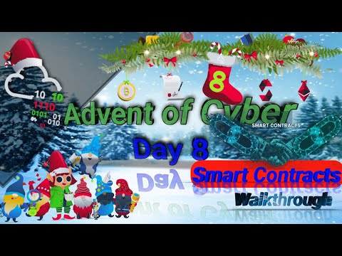 TryHackMe! Advent of Cyber 2022 day 8 [ Smart Contracts ] | walkthrough with @LegendSpam #tryhackme