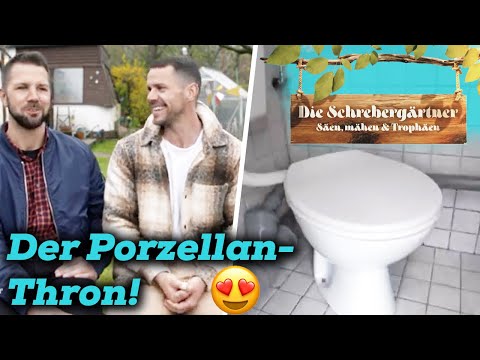POPO-pompös! 🚽 🧼 Die Putzaktion des heiligen Örtchens | Die Schrebergärtner | Kabel Eins