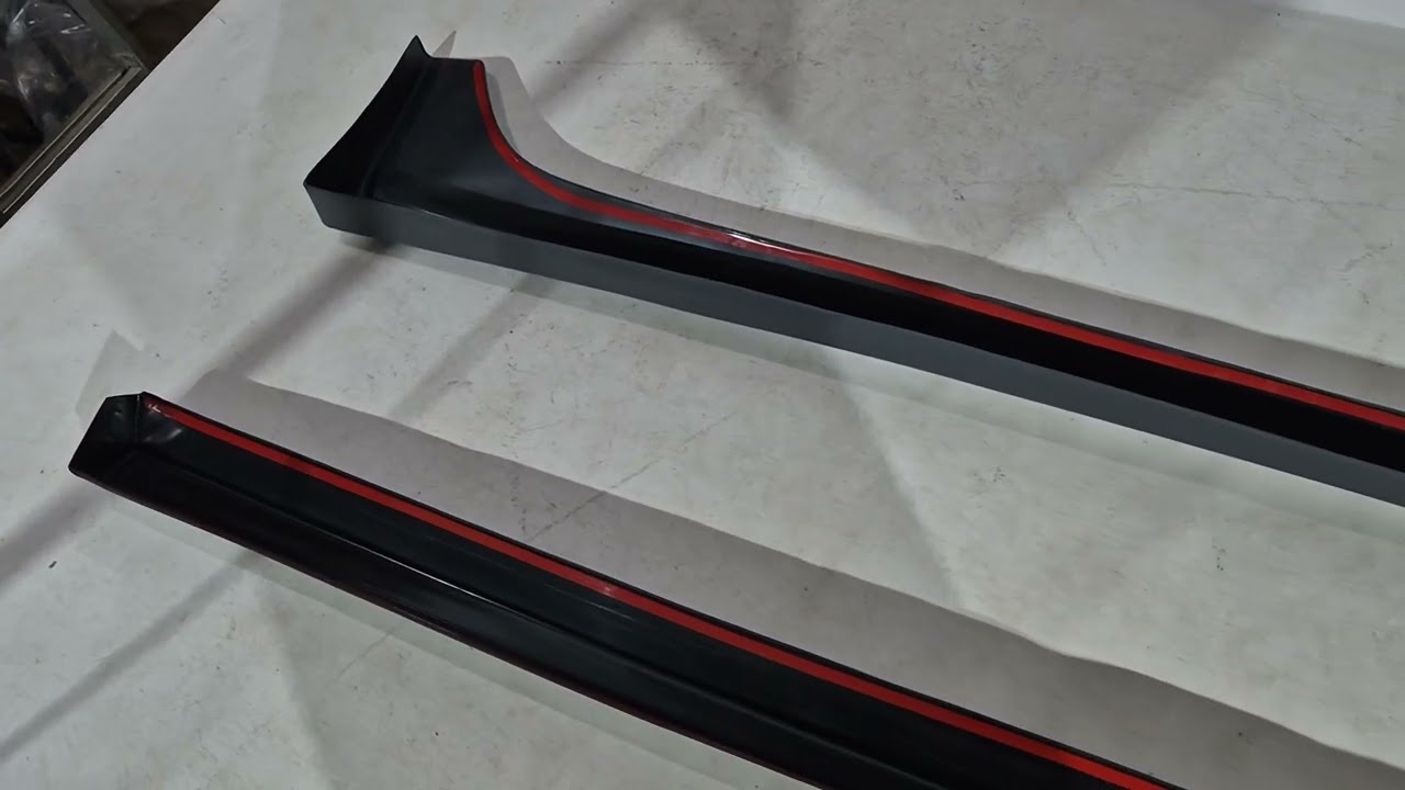 Боковые Пороги RS-Style (2011-2014) Video 1