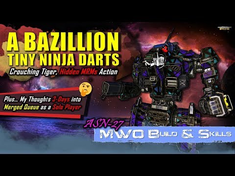 [BRxV] MWO Build & Skills : Stealth MRM Assassin & Merged Queue Thoughts