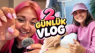 2 GÜNLÜK VLOG! 💅🏻 HAZIRLIK, TIRNAK, ALIŞVERİŞ…