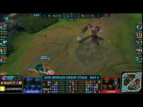 G2 vs ANX: Danceoff - Worlds 2016