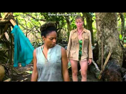 Survivor Cagayan - J'Tia Pours the Rice on the Fire