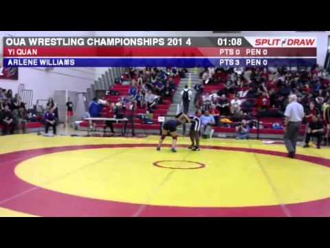 2014 OUA Championships: 67 kg Yi Quan vs. Arllene Williams
