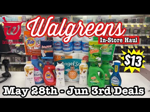 Walgreens Couponing | In-Store Haul | May 28th - Jun 3rd Deals