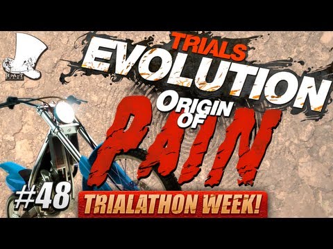 Hatventures - Trials Evolution #48 - Origin of Pain Tracks Part 1!