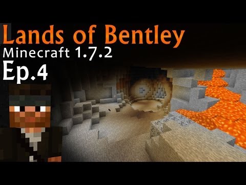 "Scouting the Ravine Caves" Lands of Bentley | Minecraft 1.7.2 | Ep.4