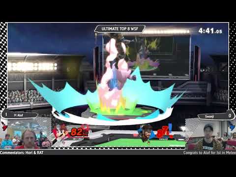 Windbox #10: Aluf (Dr Mario) Vs Swanji (Snake) - Winners Semi Finals Ultimate