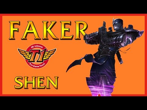 Hide on Bush (Faker) - Shen Top vs Malzahar - Korean Challenger Ranked League of Legends 2015
