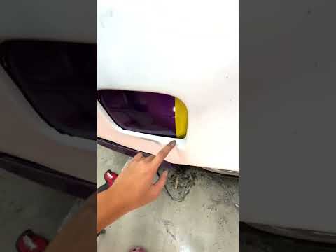 Installing a widebody on my Nissan S13 Part 1 #shorts #240sx #nissan #drift